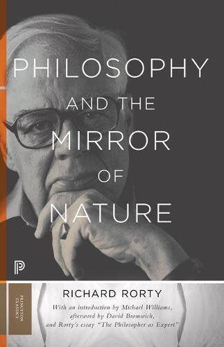 Book cover: "Philosophy and the Mirror of Nature" by Richard Rorty.