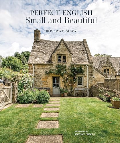 Book cover showing a stone cottage with a garden path and climbing roses.