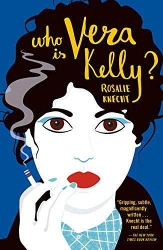 Book cover: illustrated woman with red lips, smoking a cigarette.