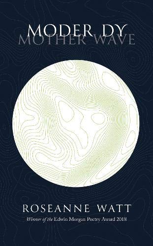 Dark blue book cover with a pale circular topographic map design.