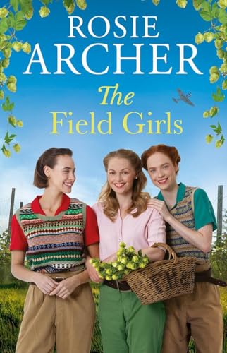 Book cover featuring three smiling women in vintage clothing, holding hops.