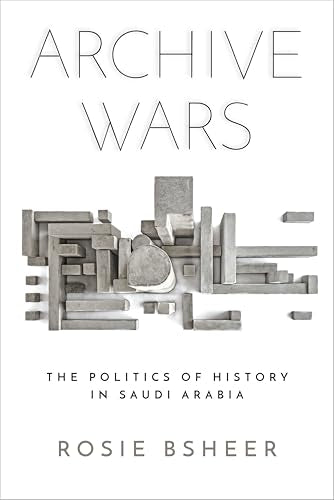 Book cover: "Archive Wars" with abstract gray blocks and text.