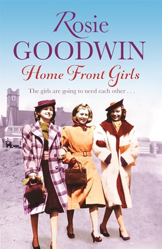 Book cover: three women in 1940s attire walking down a road.