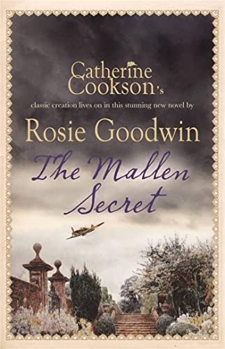 Book cover: "The Mallen Secret" with a landscape and small airplane.