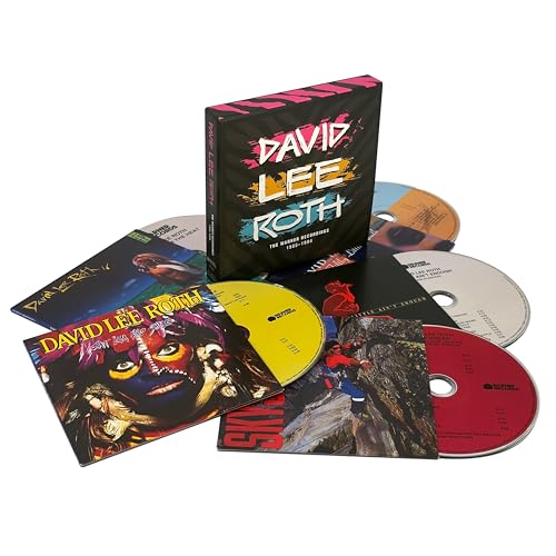 David Lee Roth Warner Recordings box set with CDs and booklets.