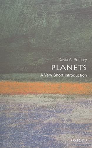 Book cover: "Planets: A Very Short Introduction" with abstract art.