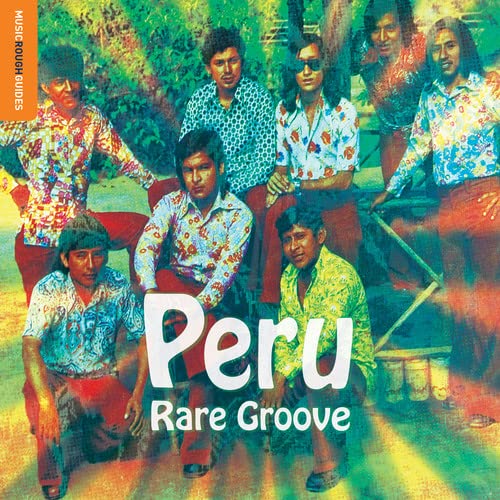 CD cover featuring a group of men in patterned shirts, with “Peru” text.