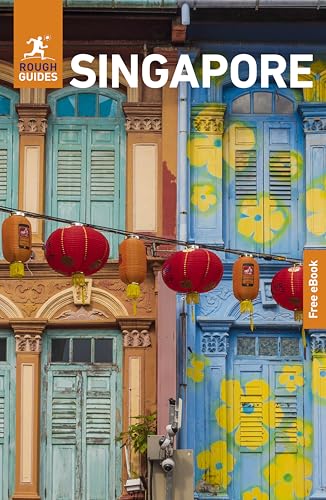 Rough Guides Singapore travel guide cover with colorful building facade.
