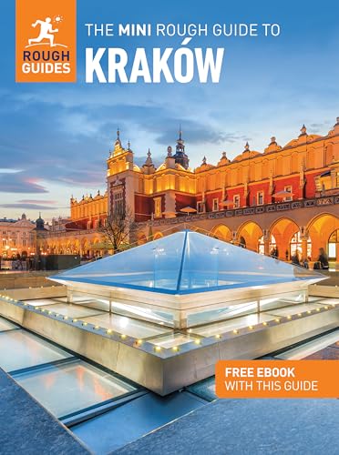 Rough Guide to Krakow travel book cover with city skyline.