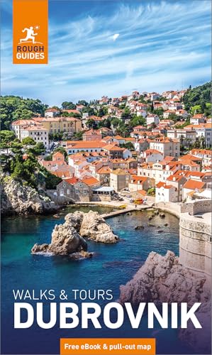 Rough Guides travel book cover featuring a coastal view of Dubrovnik.