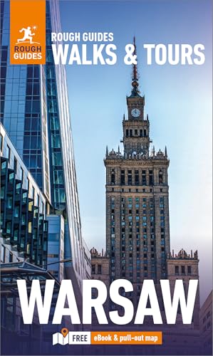 Rough Guides Walks and Tours Warsaw travel guide cover featuring the Palace of Culture.