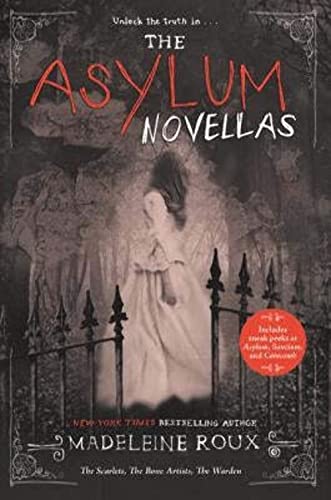 Book cover featuring a ghostly figure in front of an asylum fence.