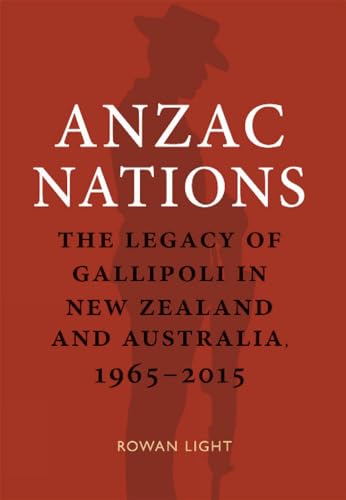 Book cover: "Anzac Nations" with silhouette of a soldier in hat.
