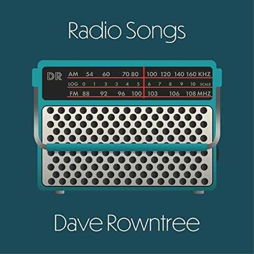 CD cover for Dave Rowntree’s “Radio Songs” featuring a vintage radio.