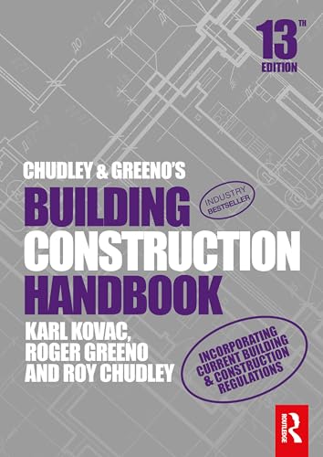 Cover of "Chudley and Greeno's Building Construction Handbook," 13th edition.