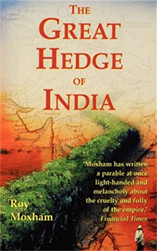 Book cover for “The Great Hedge of India” with a landscape image.