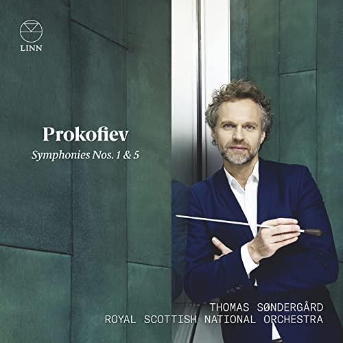 CD cover featuring a portrait of conductor Thomas Søndergård.