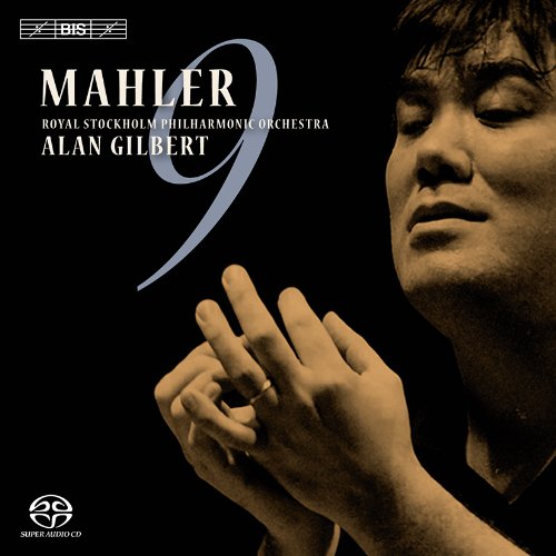 CD cover featuring conductor Alan Gilbert and the number 9.