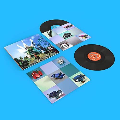 Royksopp vinyl record with colorful album art and inner sleeve images.