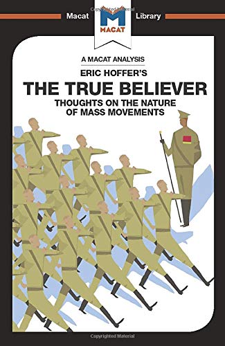 Book cover: "The True Believer" with illustration of marching figures.