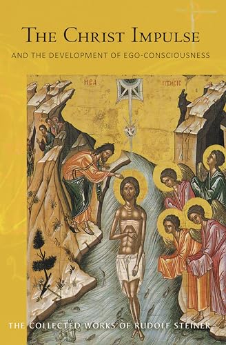 Book cover: "The Christ Impulse" with a religious icon illustration.
