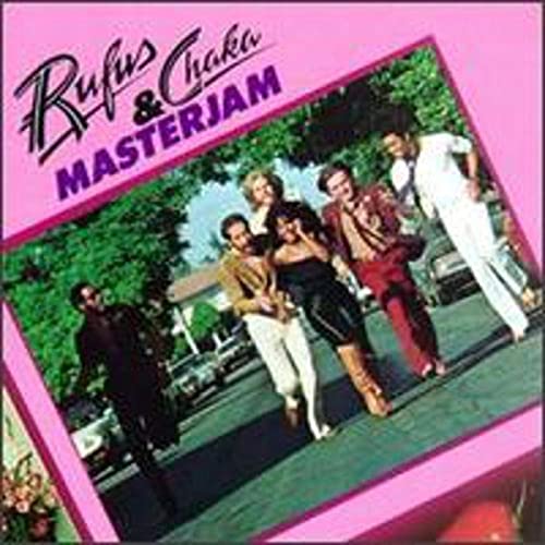 Rufus & Chaka Khan “Masterjam” CD cover with group portrait.