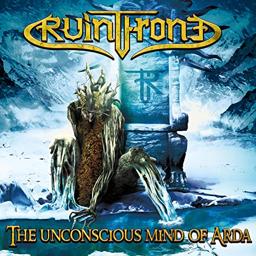 CD cover for Ruinthrone’s “The Unconscious Mind of Arda,” fantasy art.