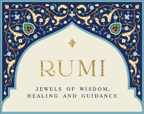 Card deck cover with ornate Islamic-inspired design and the name "Rumi".