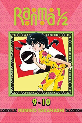 Ranma 1/2 manga cover featuring a girl in a yellow floral outfit and panda.