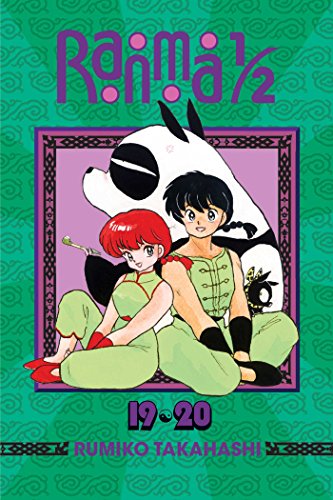 Cover of Ranma 1/2 manga volume 10 featuring female and male Ranma with panda.