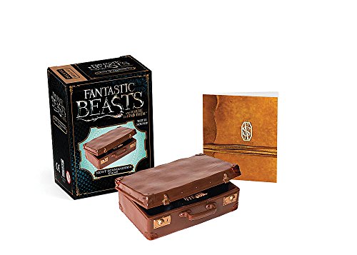 Brown suitcase and book set for "Fantastic Beasts," with sound effects.