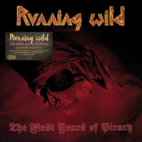 Album cover featuring a skull with an eyepatch against a dark red background.
