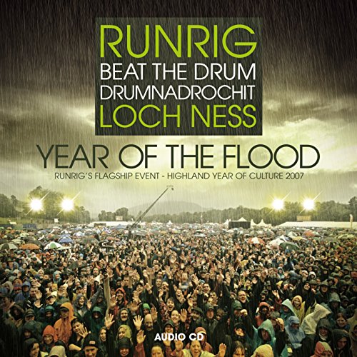 Runrig "Year of the Flood" CD cover with a large concert crowd.