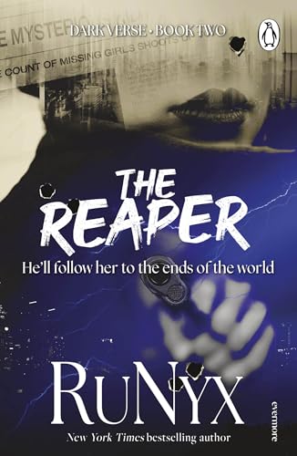 Book cover: "The Reaper" featuring a masked figure and handgun.
