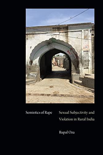 Book cover with arched doorway image and title "Semiotics of Rape.