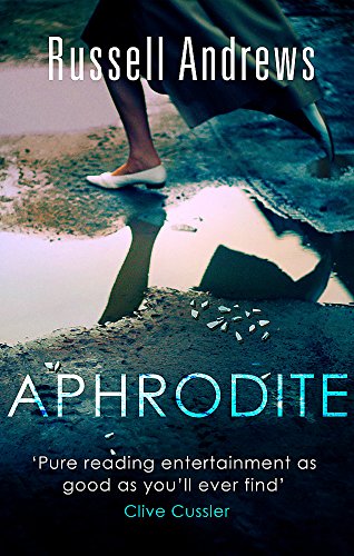Book cover showing a woman's legs walking near a puddle with broken glass pieces.