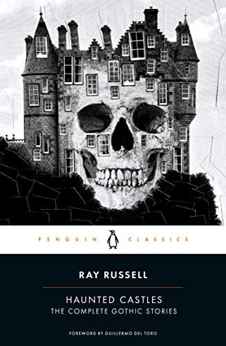Book cover featuring a castle shaped like a human skull with many windows.