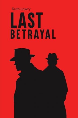 Red book cover with silhouettes of two men in hats.