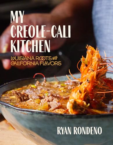 Cookbook cover featuring a bowl of gumbo with crawfish and beef.