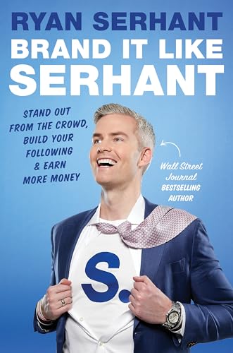 Book cover featuring Ryan Serhant in a suit with a large "S" logo.