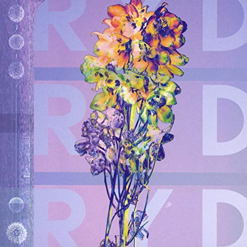 CD cover with a blurred, colorful image of orange and purple flowers.