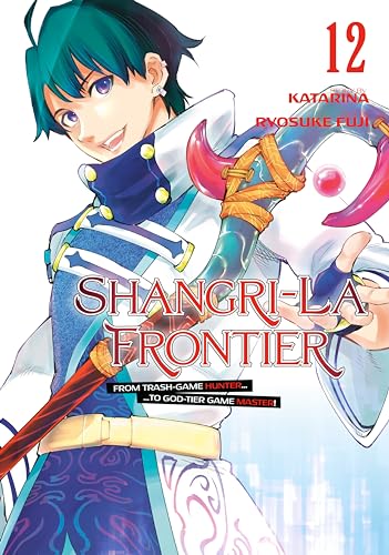 Manga volume 12 cover featuring a male character with teal hair and a staff.