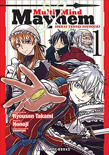Manga cover featuring four anime-style characters and a glowing golden ring.