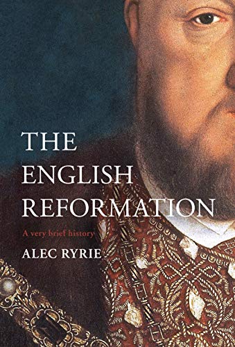 Book cover: "The English Reformation" with a portrait of Henry VIII.