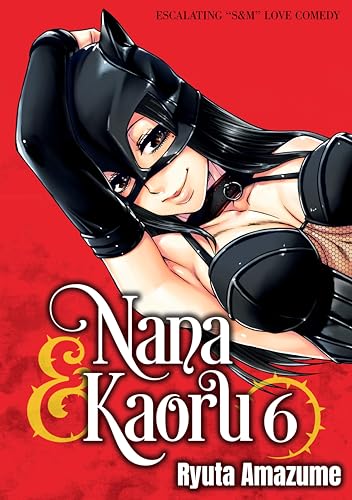 Manga volume 6 cover: a woman in a black cat suit winks.