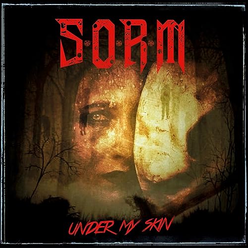 Album cover for S.o.r.m - Under My Skin, featuring a distorted face.