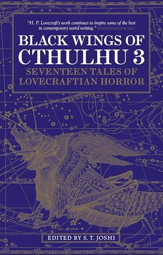 Book cover featuring a gold insect illustration over a blue celestial star map background.