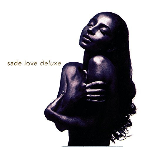 Sade album cover, "Love Deluxe," featuring a close-up of the artist.