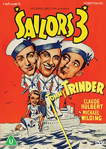 Sailors 3" DVD cover featuring three sailors and a woman by a ship.