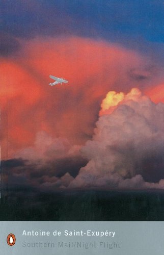 Book cover: airplane flying through a vibrant, cloudy sunset.